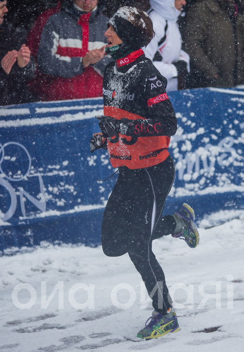 Ana Casares, bronce en el Campeonato de Europa de Triatl&oacute;n de Invierno